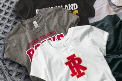 ROCK ISLAND HIGH SCHOOL ROCKS Tees (Option 1) Banner