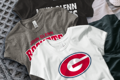 JOHN GLENN HIGH SCHOOL ROCKETS Tees (Option 1) Banner