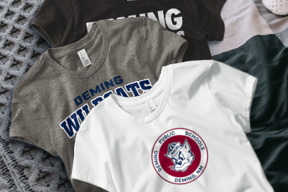 DEMING HIGH SCHOOL WILDCATS Tees (Option 1) Banner