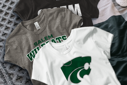 SALEM COMMUNITY HIGH SCHOOL WILDCATS Tees (Option 1) Banner