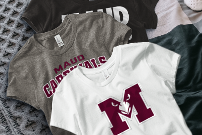 MAUD HIGH SCHOOL CARDINALS Tees (Option 1) Banner
