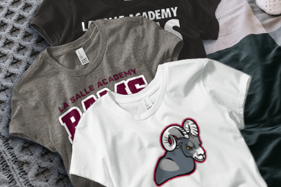 LA SALLE ACADEMY RAMS Tees (Option 1) Banner