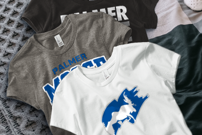 PALMER HIGH SCHOOL MOOSE Tees (Option 1) Banner