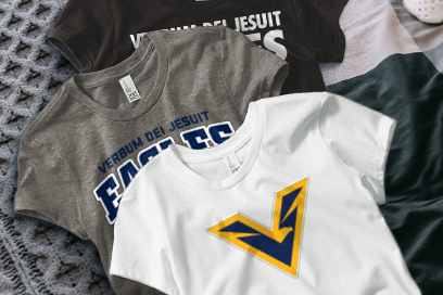 VERBUM DEI JESUIT HIGH SCHOOL EAGLES Tees (Option 1) Banner
