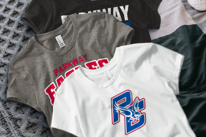 PARKWAY CHRISTIAN SCHOOL EAGLES Tees (Option 1) Banner