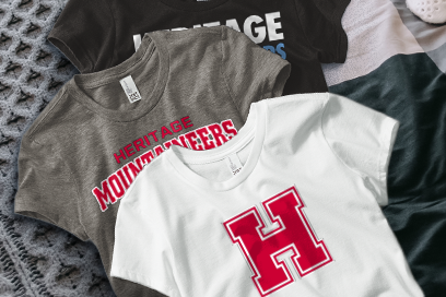 Heritage Mountaineers Tees (Option 1) Banner