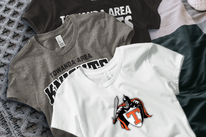 TOWANDA AREA SENIOR HIGH SCHOOL KNIGHTS Tees (Option 1) Banner