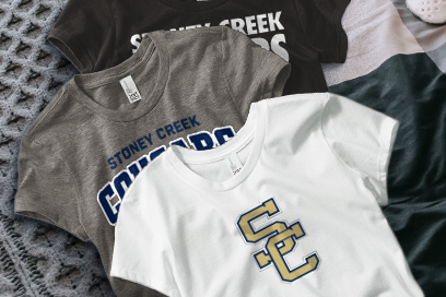 STONEY CREEK HIGH SCHOOL COUGARS Tees (Option 1) Banner