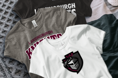 Lansingburgh Knights The Official Online Store Tees (Option 1) Banner