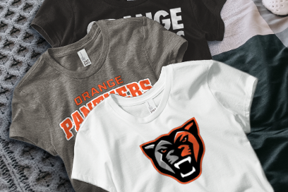 ORANGE HIGH SCHOOL PANTHERS Tees (Option 1) Banner