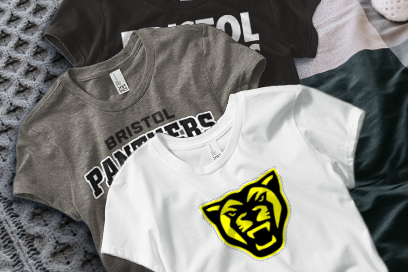 BRISTOL HIGH SCHOOL PANTHERS Tees (Option 1) Banner