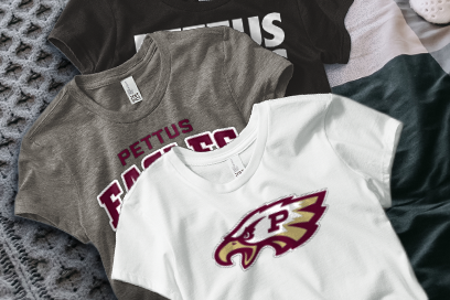 PETTUS HIGH SCHOOL EAGLES Tees (Option 1) Banner