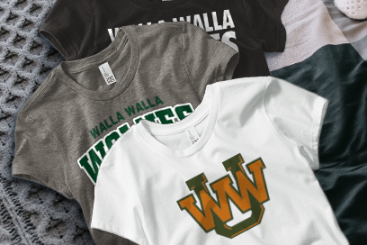 Walla Walla Wolves Tees (Option 1) Banner