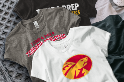 Tampa Prep Terrapin Athletics Tees (Option 1) Banner