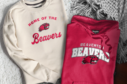 BEAVERTON HIGH SCHOOL BEAVERS Sweatshirts (Option 3) Banner