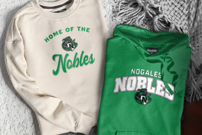 NOGALES HIGH SCHOOL NOBLES Sweatshirts (Option 3) Banner