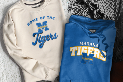 MARANA HIGH SCHOOL TIGERS Sweatshirts (Option 3) Banner