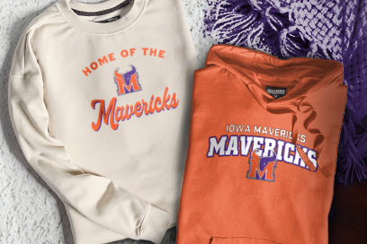 Iowa Mavericks Sweatshirts (Option 3) Banner