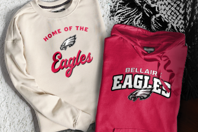 BELLAIRE HIGH SCHOOL EAGLES Sweatshirts (Option 3) Banner