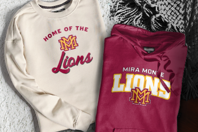 MIRA MONTE LIONS ONLINE STORE Sweatshirts (Option 3) Banner