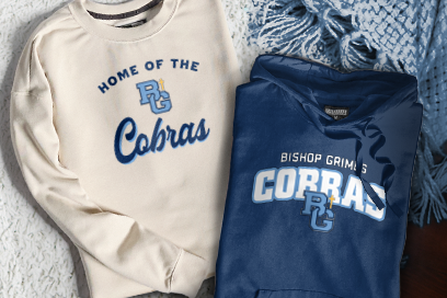 Bishop Grimes Cobras Sweatshirts (Option 3) Banner