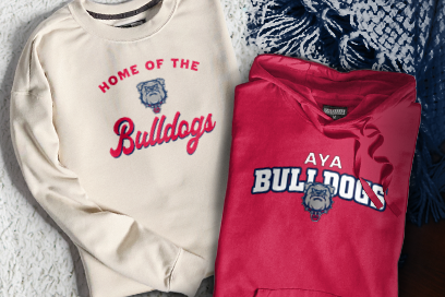 Akiba Yavneh Academy BULLDOGS Sweatshirts (Option 3) Banner