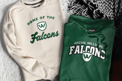 Archie Williams Falcons Sweatshirts (Option 3) Banner