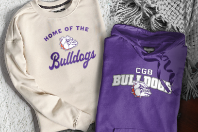 BEMENT MIDDLE SCHOOL BULLDOGS Sweatshirts (Option 3) Banner