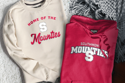 SOUTHMONT SENIOR HIGH SCHOOL MOUNTIES Sweatshirts (Option 3) Banner