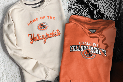 COALFIELD HIGH SCHOOL YELLOWJACKETS Sweatshirts (Option 3) Banner