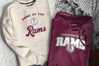 Fordham Prep Rams Online Store Sweatshirts (Option 3) Banner