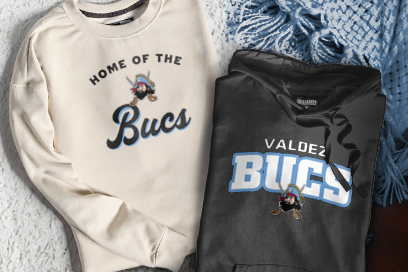 Valdez Bucs Sweatshirts (Option 3) Banner
