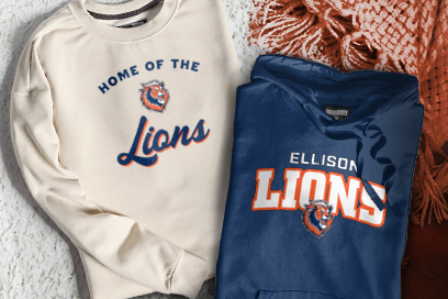 CICS RALPH ELLISON Lions Sweatshirts (Option 3) Banner