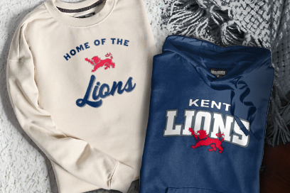 KENT SCHOOL LIONS Sweatshirts (Option 3) Banner