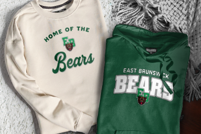 EAST BRUNSWICK HIGH SCHOOL BEARS Sweatshirts (Option 3) Banner