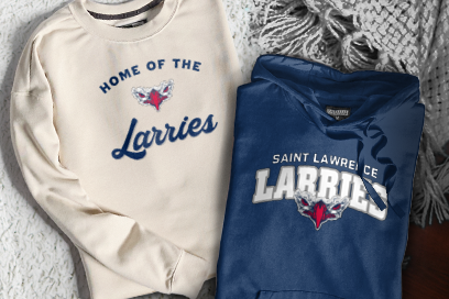 SAINT LAWRENCE CENTRAL HIGH SCHOOL LARRIES Sweatshirts (Option 3) Banner