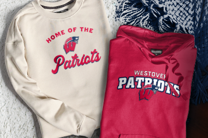 WESTOVER HIGH SCHOOL PATRIOTS Sweatshirts (Option 3) Banner