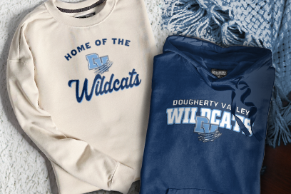Dougherty Valley Wildcats Sweatshirts (Option 3) Banner
