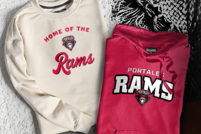 PORTALES HIGH SCHOOL RAMS Sweatshirts (Option 3) Banner