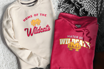MATER DEI HIGH SCHOOL WILDCATS Sweatshirts (Option 3) Banner