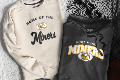 FORT MEADE HIGH SCHOOL MINERS Sweatshirts (Option 3) Banner
