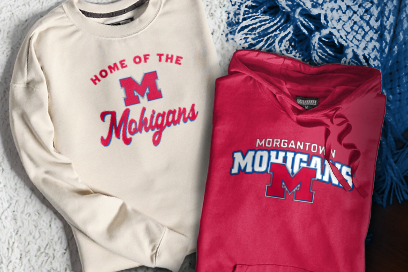 MORGANTOWN MOHIGANS The Official Online Store Sweatshirts (Option 3) Banner
