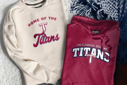 The Classical Academy Titans Sweatshirts (Option 3) Banner