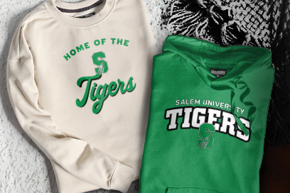Salem University Tigers Sweatshirts (Option 3) Banner