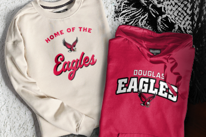 DOUGLAS HIGH SCHOOL EAGLES Sweatshirts (Option 3) Banner