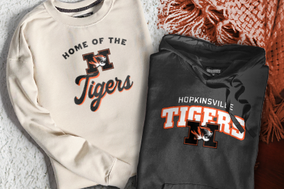 HOPKINSVILLE HIGH SCHOOL TIGERS Sweatshirts (Option 3) Banner