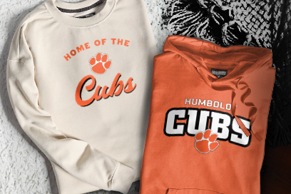 HUMBOLDT HIGH SCHOOL CUBS Sweatshirts (Option 3) Banner