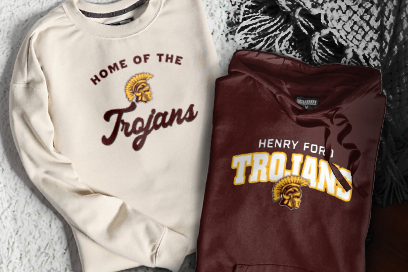 HENRY FORD HIGH SCHOOL TROJANS Sweatshirts (Option 3) Banner