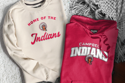 CAMPBELL HIGH SCHOOL INDIANS Sweatshirts (Option 3) Banner