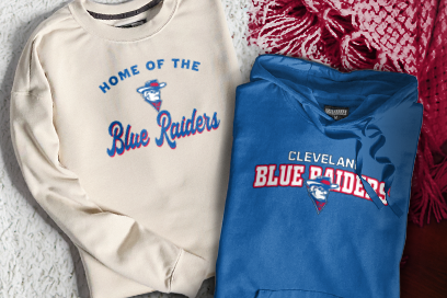 Cleveland Blue Raiders Sweatshirts (Option 3) Banner